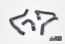 do88 Audi/Seat/Volkswagen 2.0T (MQB) Remote Radiator Coolant Hoses (Right) - Black
