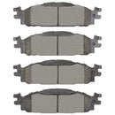 DFC 09-19 Lincoln Mkt Front 4000 Hybridynamic Brake Pads