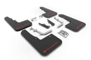 Rally Armor 20-26 Hyundai Venue Black Mud Flap Red Logo