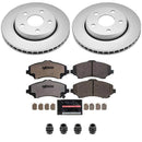 PowerStop 07-17 Jeep Wrangler Z36 Coated Truck & Tow Front and Rear Brake Kit