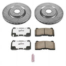 Power Stop 07-11 Ford Mustang Front and Rear Z26 Street Kit w/Cals