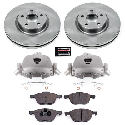 Power Stop 06-13 Volvo C70 Front & Rear Autospecialty Brake Kit w/Calipers