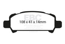 EBC S10 Brake Pad and Rotor Kit