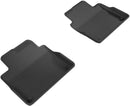 3D MAXpider 2017-2019 Volvo S90/V90 Kagu 1st & 2nd Row Floormats - Black