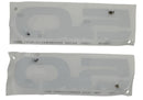 Ford Racing 15-17 Ford Mustang 5.0L Fender Emblem Chrome