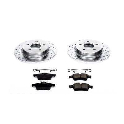 Power Stop 15-18 Ford Focus Front & Rear Z23 Evolution Sport Brake Kit w/Calipers