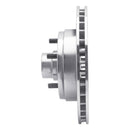 R1 77-95 Buick Electra Front Right Drilled & Slotted Silver Brake Rotor