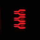 AlphaRex 14-18 GMC Sierra 1500/2500HD/3500HD LUXX-Series LED Tail Lights Blk/Red w/Actv Lgt Seq. Sig