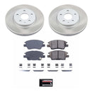 Power Stop 22-23 Chevrolet Bolt EUV Front and Rear Semi-Coated Rotor Kit