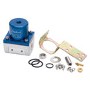 Edelbrock Fuel Pressure Regulator EFI 180 GPH 35-90 PSI -6 In/Out -6 Return Blue/Clear