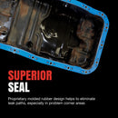 Fel-Pro Chevrolet C10 Engine Oil Pan Gasket Set PermaDryPlus rigid carrier, Oil Pan SnapUps Included