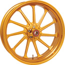 Performance Machine 18x5.5 Forged Wheel Assault  11 Spoke Race Weight - Gold Ano