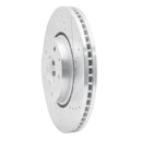 R1 16-25 Mazda CX-5 Front & Rear Drilled & Slotted Silver Brake Rotor Set