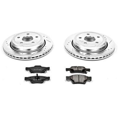 Power Stop 13-16 Dodge Durango Front & Rear Z23 Evolution Sport Brake Kit