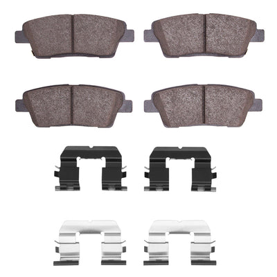 DFC 10-17 Genesis G80 Rear Geospec Rotors w/4000 HybriDynamic Brake Pads w/Hardware