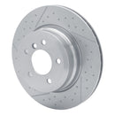 DFC 13-13 BMW 135IS Rear Brake Rotor - Dimpled and Slotted