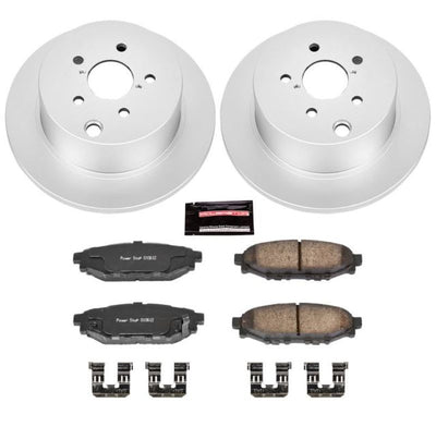 Power Stop 17-19 Subaru Impreza Front & Rear Z17 Evolution Geomet Coated Brake Kit