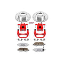 Power Stop 03-05 Infiniti G35 Front & Rear Z26 Street Warrior Brake Kit w/Calipers