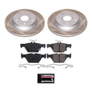 Power Stop 19-22 Subaru Forester Front and Rear Semi-Coated Rotor Kit