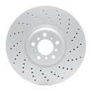 DFC 15-19 BMW X6 Right Front Drilled GeoSPEC Coated Rotor