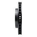 R1 74-80 International SCOUT II Front Left Drilled & Slotted Black Brake Rotor