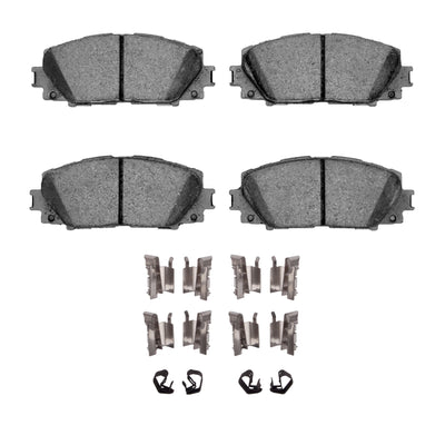 DFC 12-19 Scion IQ Front 5000 Advanced Ceramic Brake Pads and Hardware Kit