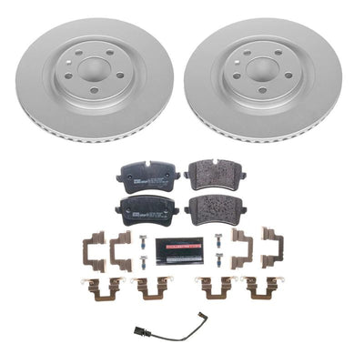 Power Stop 14-18 Audi A6 Front & Rear Euro-Stop Brake Kit