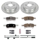 Power Stop 02-06 Mini Cooper Front & Rear Z26 Street Warrior Brake Kit