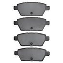 DFC 06-13 Ford Fusion Rear 5000 Advanced Ceramic Brake Pads