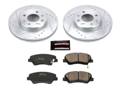 Power Stop 13-17 Hyundai Accent Front and Rear Z23 Evolution Brake Kit