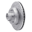 R1 78-90 Buick Electra Front Drilled & Slotted Silver Brake Rotor Set