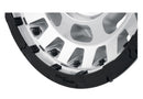 ICON Hammer Pro 17x8.5 / 5x150 / 25MM / 5.75in BS - Silver Machined