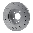 DFC 08-15 Mercedes-Benz C250 Front Drilled GeoSPEC Coated Rotor