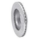 R1 77-80 Buick LeSabre Rear Right Drilled & Slotted Silver Brake Rotor