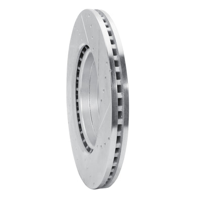 R1 19-25 Ram 1500 Front & Rear Drilled & Slotted Silver Brake Rotor Set