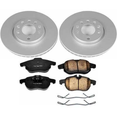 Power Stop 06-07 Saab 9-3 Front & Rear Z23 Evolution Sport Coated Brake Kit