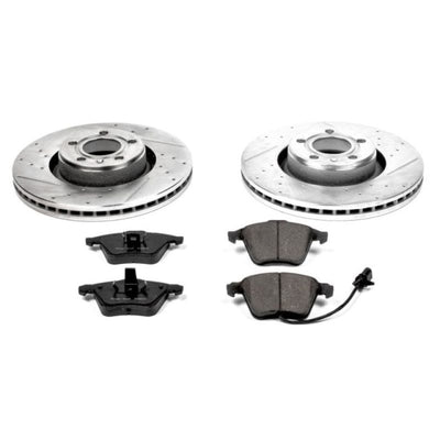 Power Stop 06-11 Audi A6 Front Z23 Evolution Sport Brake Kit w/Calipers