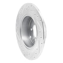 R1 07-17 Chrysler Sebring Front & Rear Drilled & Slotted Silver Brake Rotor Set