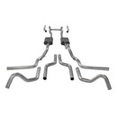 Flowmaster 67-72 Ford F100 American Thunder Exhaust System - (w/o Side Tank)