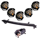 Baja Designs 23+ Ford Super Duty LP6 Bull Bar Light Kit w/ Upfitter