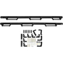 Westin/HDX 17-18 Ford F-250/350 Crew Cab (6.75ft Bed) Stainless Drop Nerf Step Bars - Textured Black