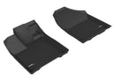 3D MAXpider 2016-2020 Honda Pilot 7-Passenger Kagu 1st & 2nd & 3rd Row Floormats - Black