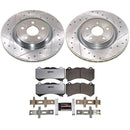 Power Stop 21-24 Dodge Durango / 2021 Jeep Grand Cherokee Front Z26 Street Warrior Brake Kit