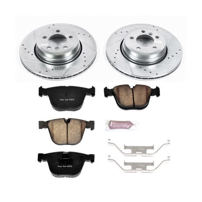 Power Stop 06-08 BMW 750i Front & Rear Z23 Evolution Sport Brake Kit