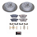 Power Stop 88-91 Honda Prelude Rear Semi-Coated Rotor Kit