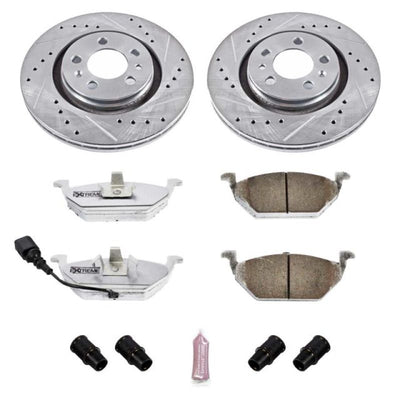 Power Stop 99-06 Volkswagen Beetle Front & Rear Z26 Street Warrior Brake Kit