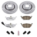Power Stop 99-06 Volkswagen Beetle Front & Rear Z26 Street Warrior Brake Kit