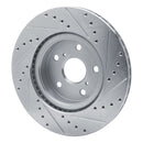 R1 86-92 Toyota Supra Front & Rear Drilled & Slotted Silver Brake Rotor Set