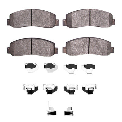 DFC 05-12 Ford F-350 Super Duty 2WD Front Ultimate Duty Performance Brake Pads and Hardware Kit