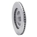 R1 01-08 Saab 9-2X Front Drilled & Slotted Silver Brake Rotor Set